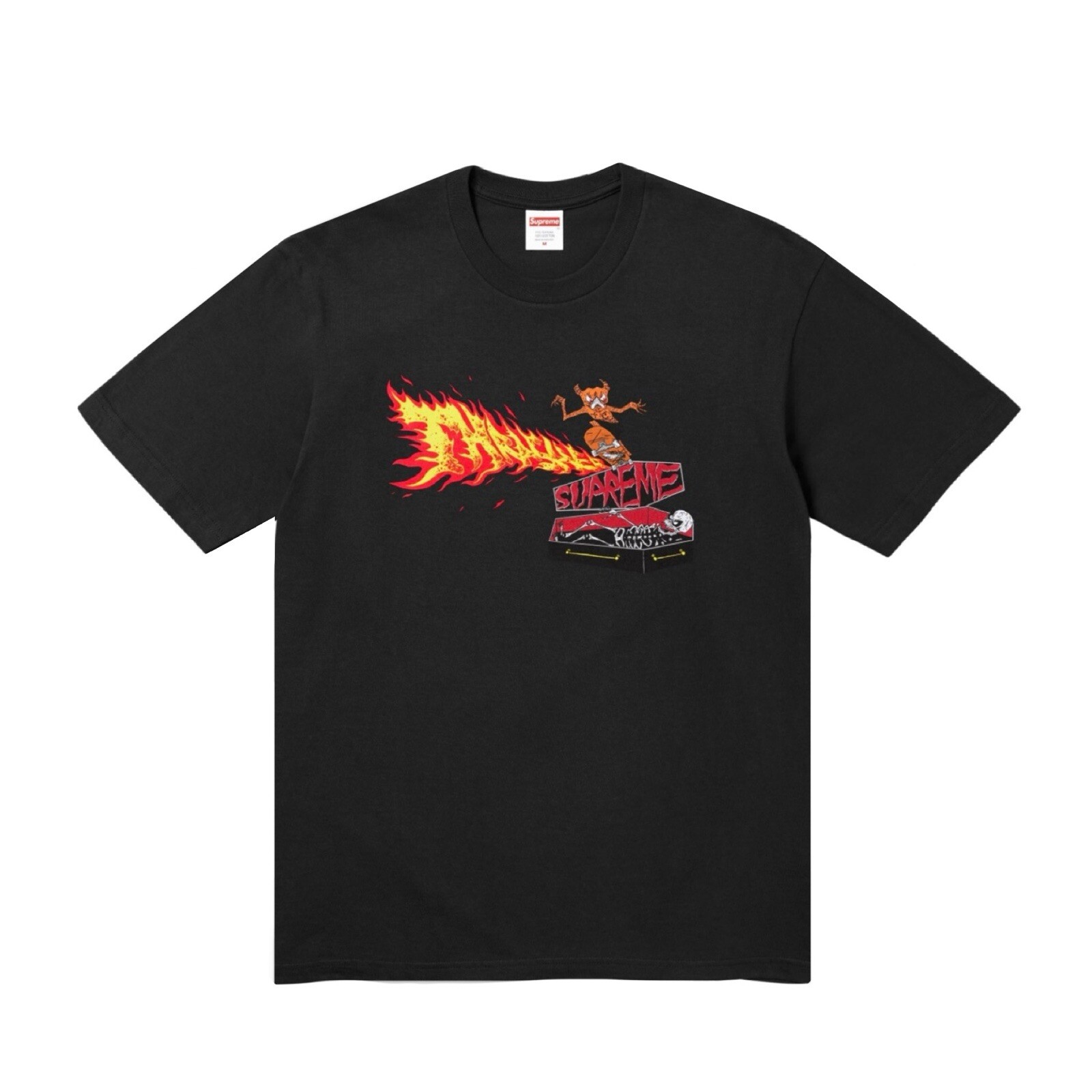 SUPREME x Thrasher Men's Back Tail T-Shirt (SS24) gallery