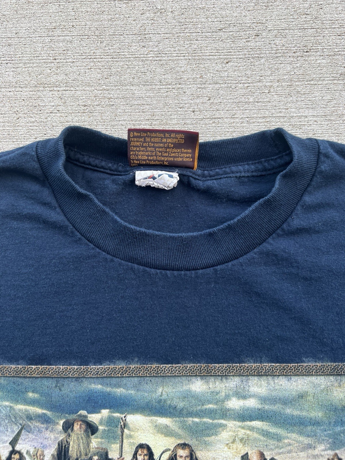 2012 The Hobbit An Unexpected Journey Graphic Movie Promotional Longsleeve Tee gallery