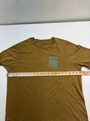 Orange Brown Janji Short Sleeve Run Every Where Running Tshirt Shirt Men’s Large