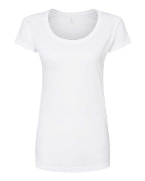 Tultex Women's Poly-Rich Scoop Neck T-Shirt gallery