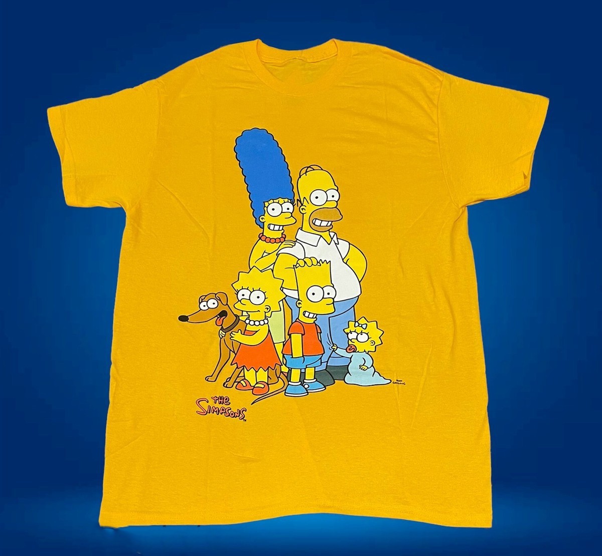 The Simpsons Family Cotton Yellow All Size T Shirt For Men TR472 gallery