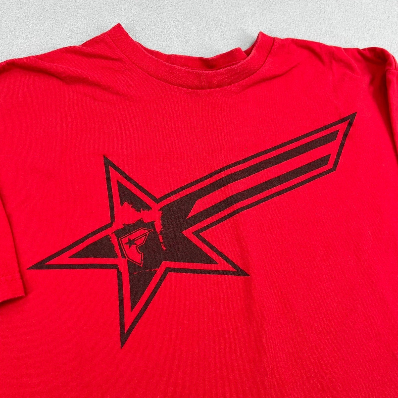Famous Stars and Straps Mens XL Red Graphic Star Logo Short Sleeve T-Shirt gallery