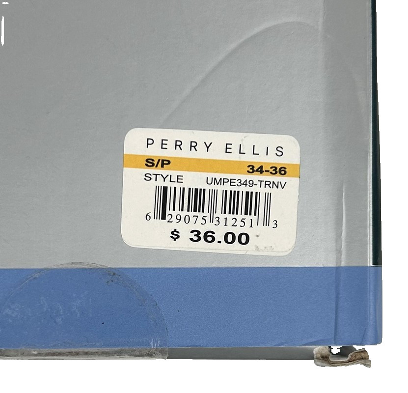 Perry Ellis Portfolio 3 Pack Gray/Blue/Blk Crew Neck T-Shirts Soft Touch Size S gallery