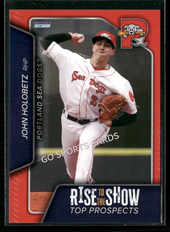 2026 Portland Sea Dogs Rise to the Show Top Prospects John Holobetz RC Rookie