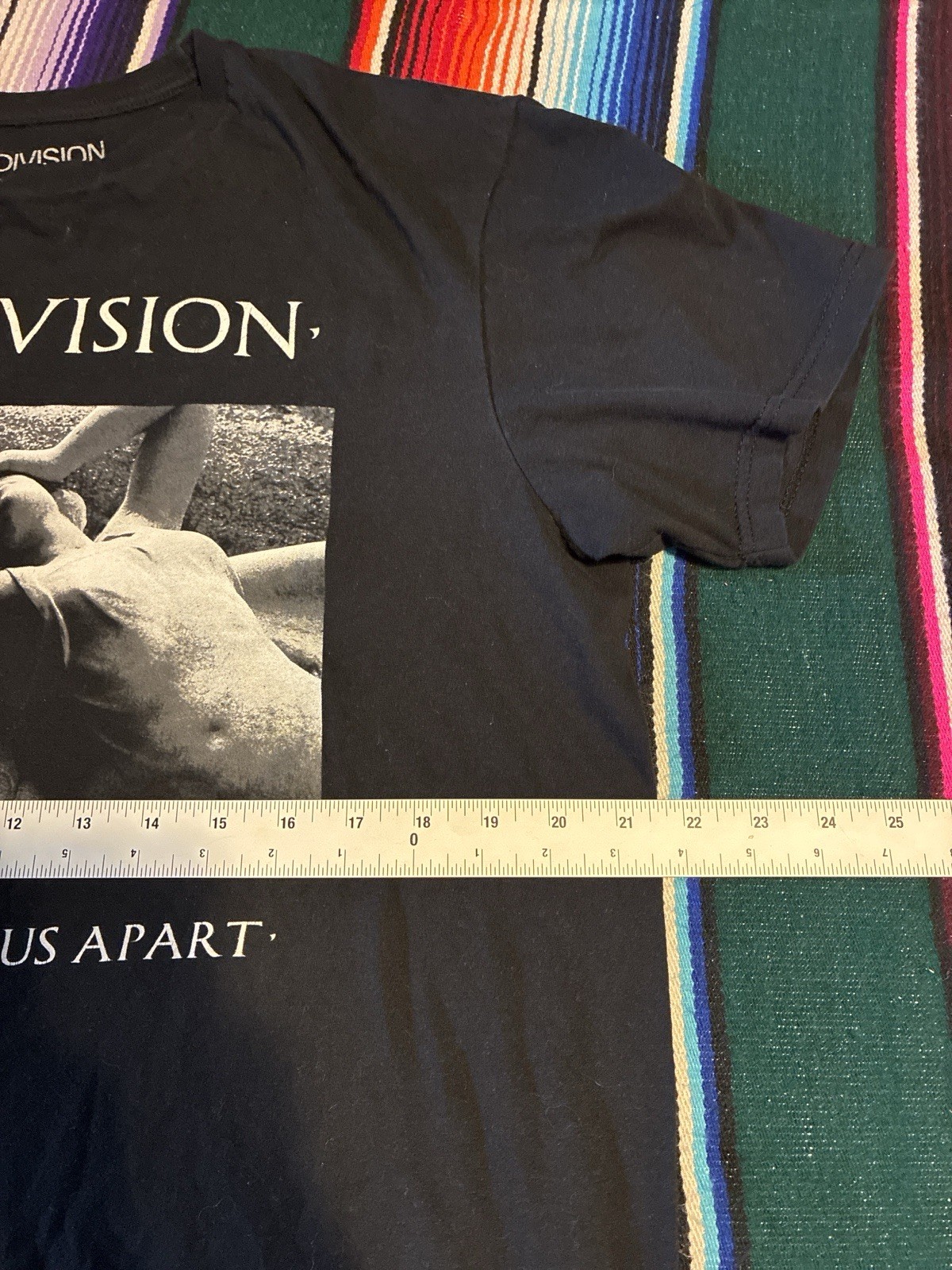 Joy Division Love Will Tear Us Apart T Shirt Black Size Large Band Tee gallery