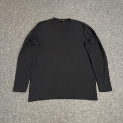 Travis Mathew Cloud Waffle Shirt Size XL Crewneck Textured Knit Long Sleeve Blk