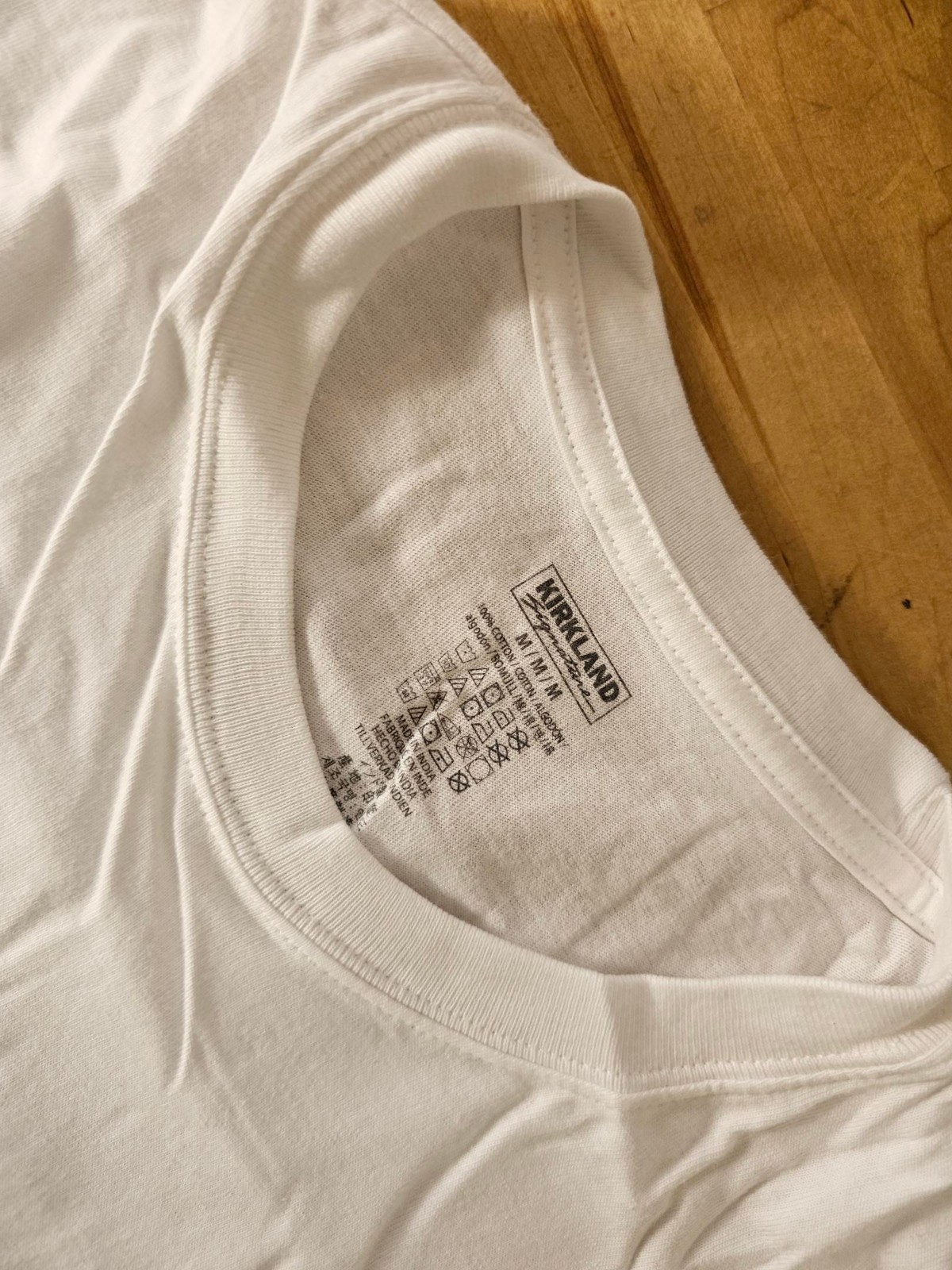 M / MEDIUM - WHITE - 6 PACK - Kirkland Signature Men's Cotton Crew Neck T-Shirts gallery