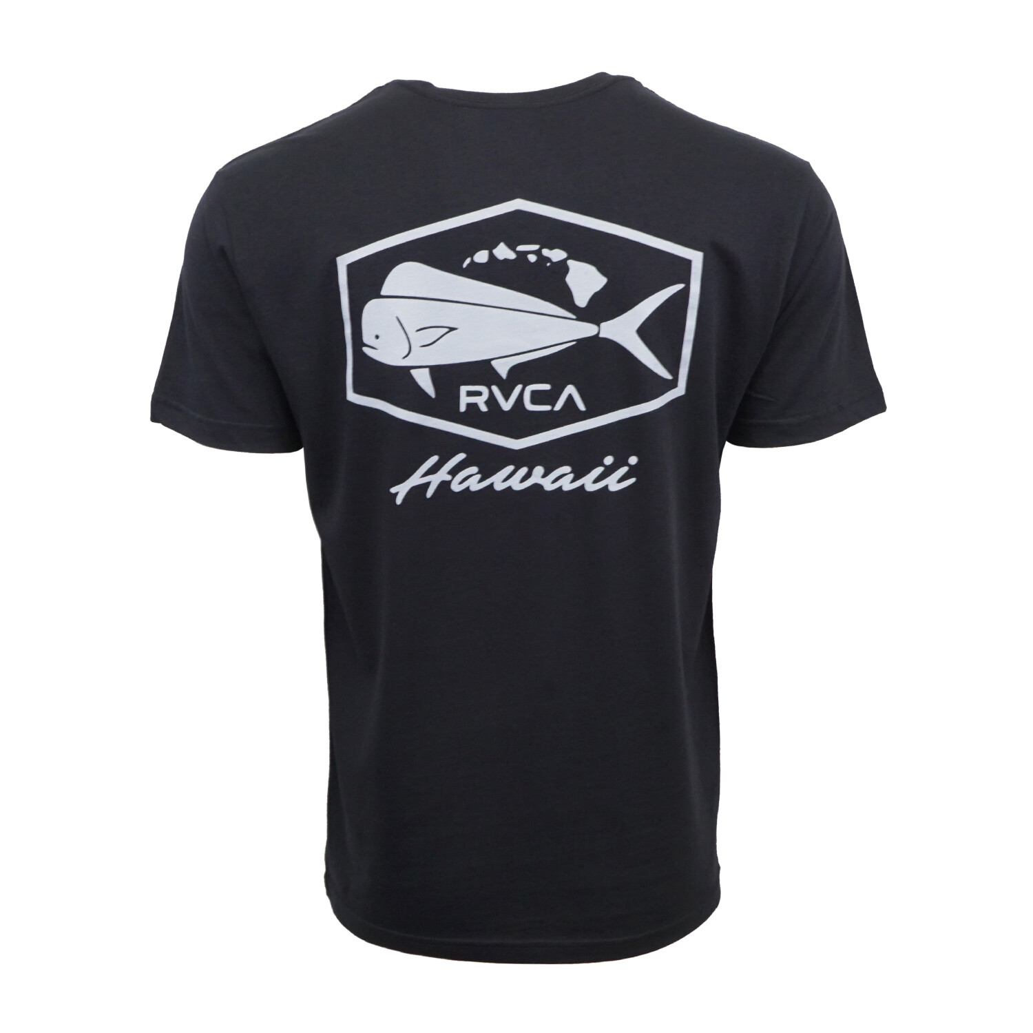 RVCA HAWAII ISLAND MENS MAHI T SHIRT BLACK gallery