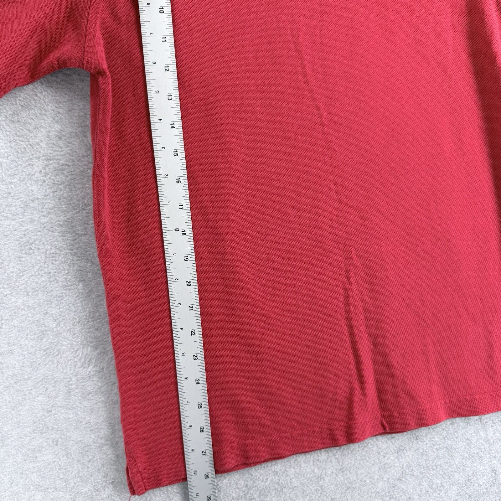 Apple Red Cotton Jersey Logo T-Shirt Crew Neck Men M Regular Fit Short Sleeve gallery