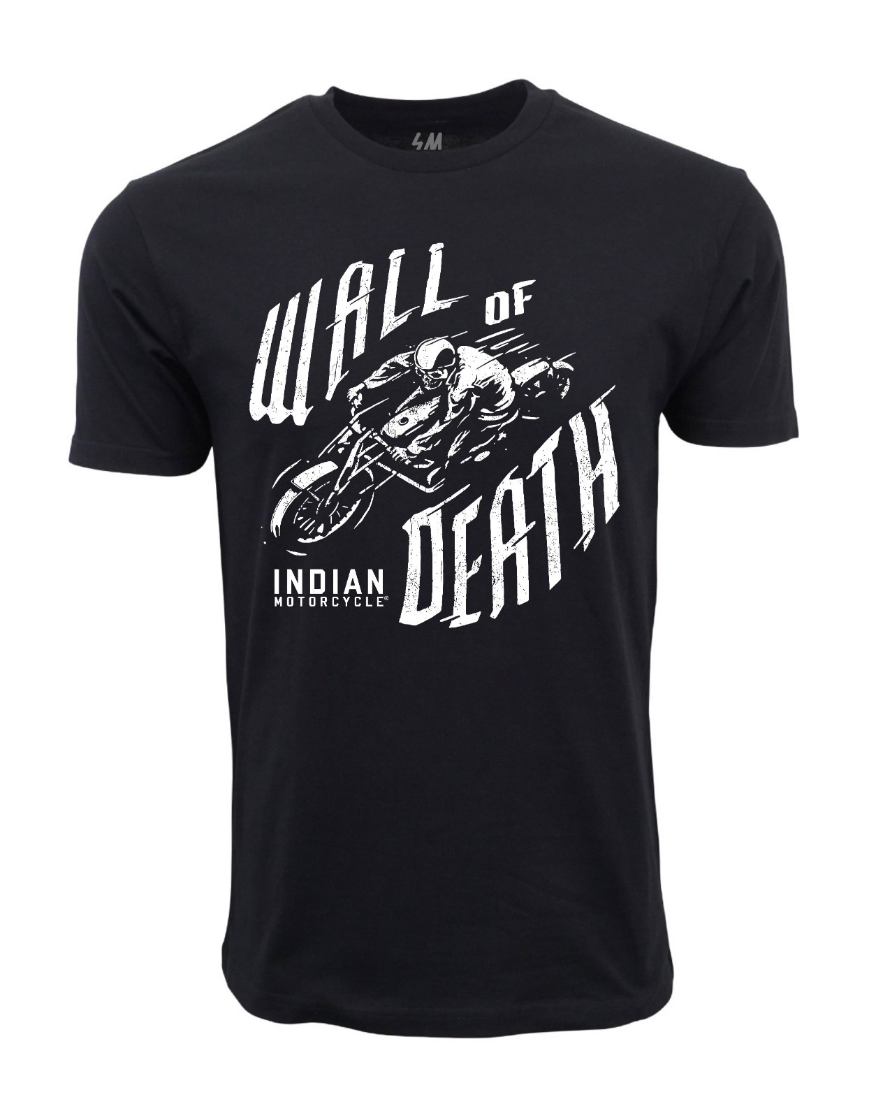 INDIAN MOTORCYCLE WALL OF DEATH GRAPHIC T SHIRT gallery