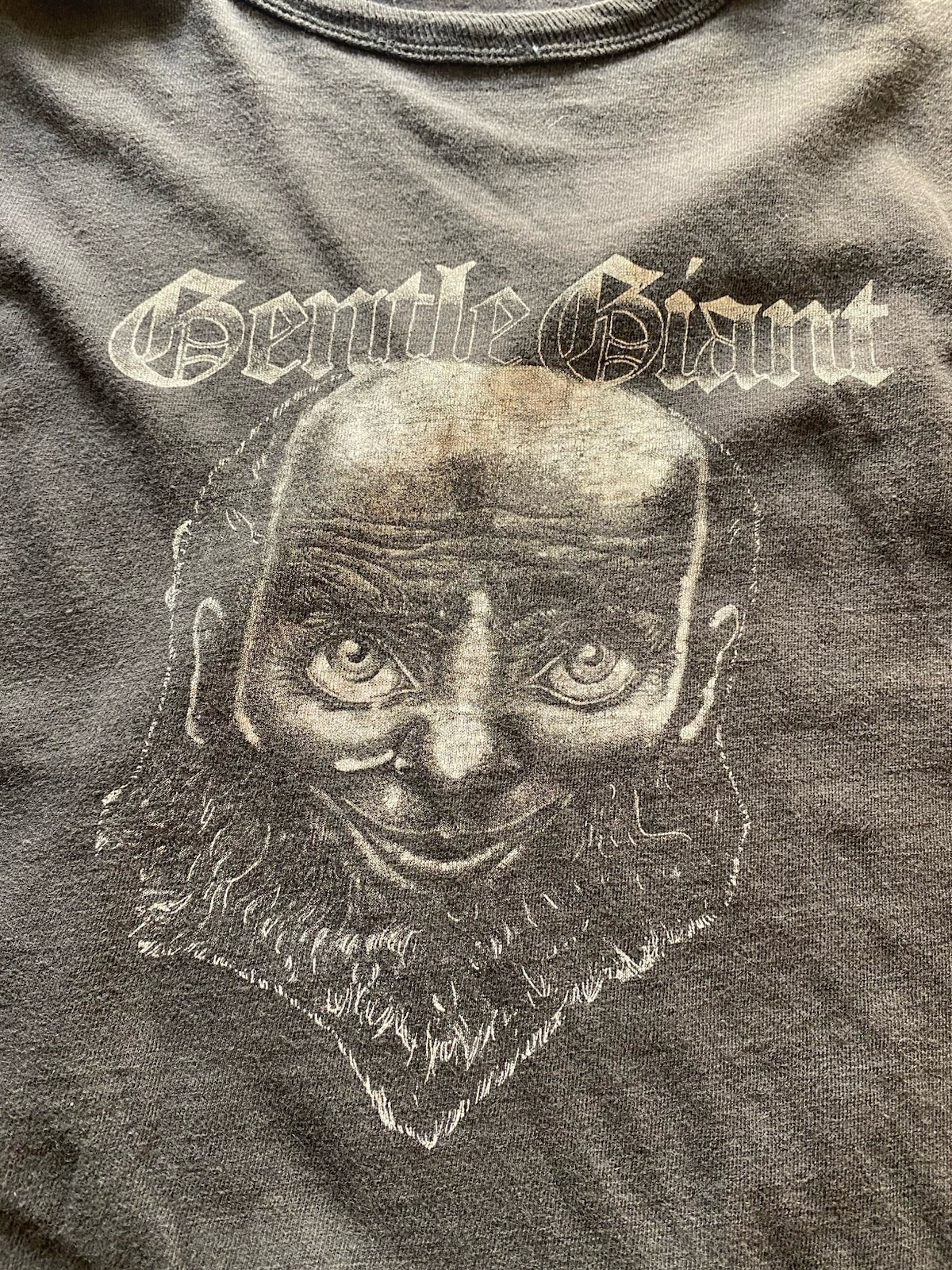 Vintage 1970s Lot Of 2 Gentle Giant British Band Single Stitch T Shirts gallery