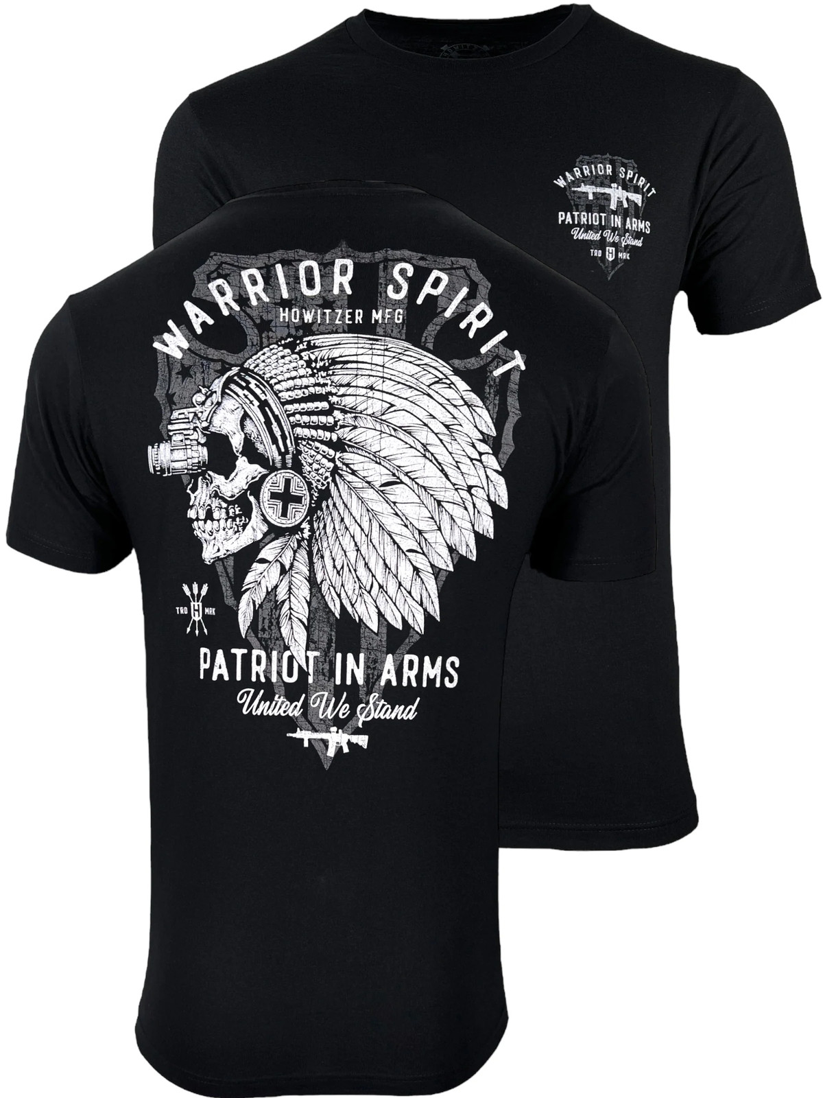 Howitzer Style Men's T-Shirt Patriot Warrior Military Grunt MFG gallery