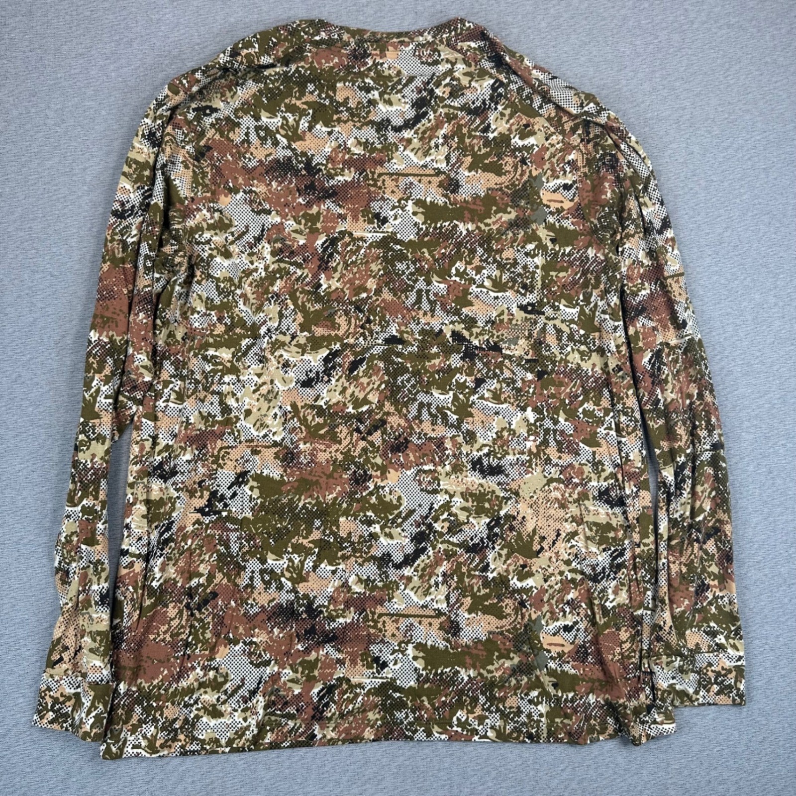 Duck Camp Long Sleeve Shirt Mens Medium Bamboo Crew Early Season Wetland Camo gallery