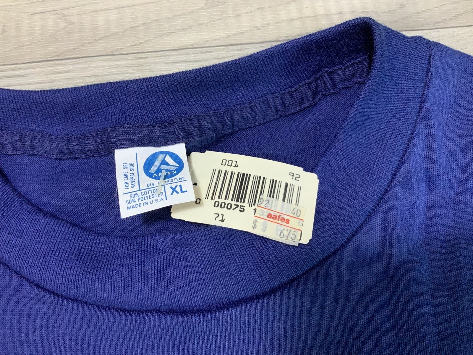 Arizona Single Stitch Shirt Blue XL Vtg gallery