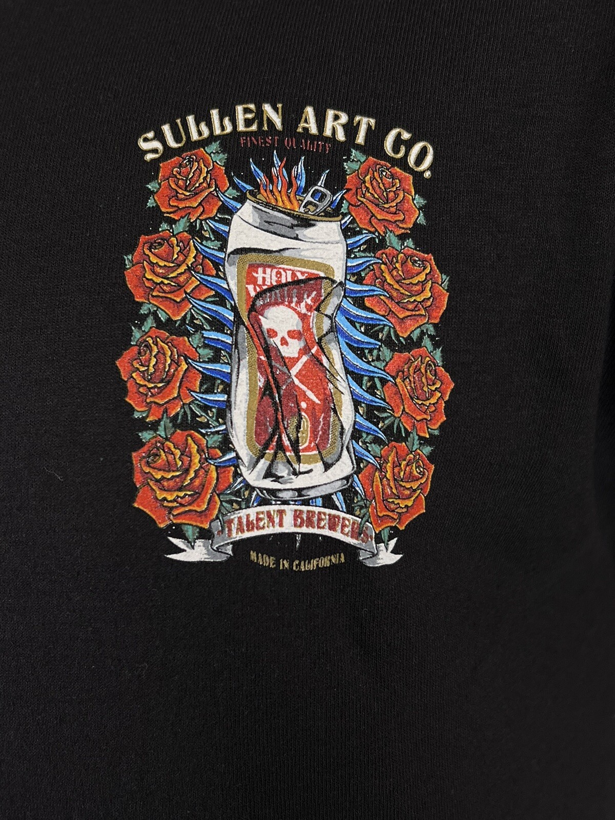 Sullen Men's T-shirt HOLY WATER Tattoos Urban Design Premium Quality gallery