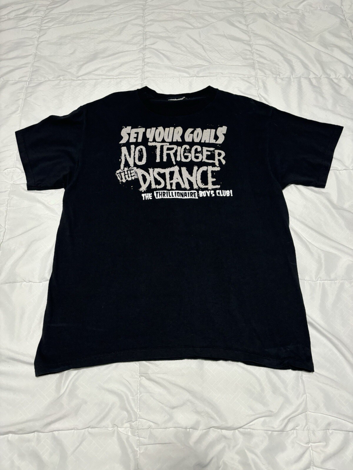 2006 Set Your Goals Band Tour T-Shirt Size L Hardcore Punk Indie Rock Alt Y2K gallery