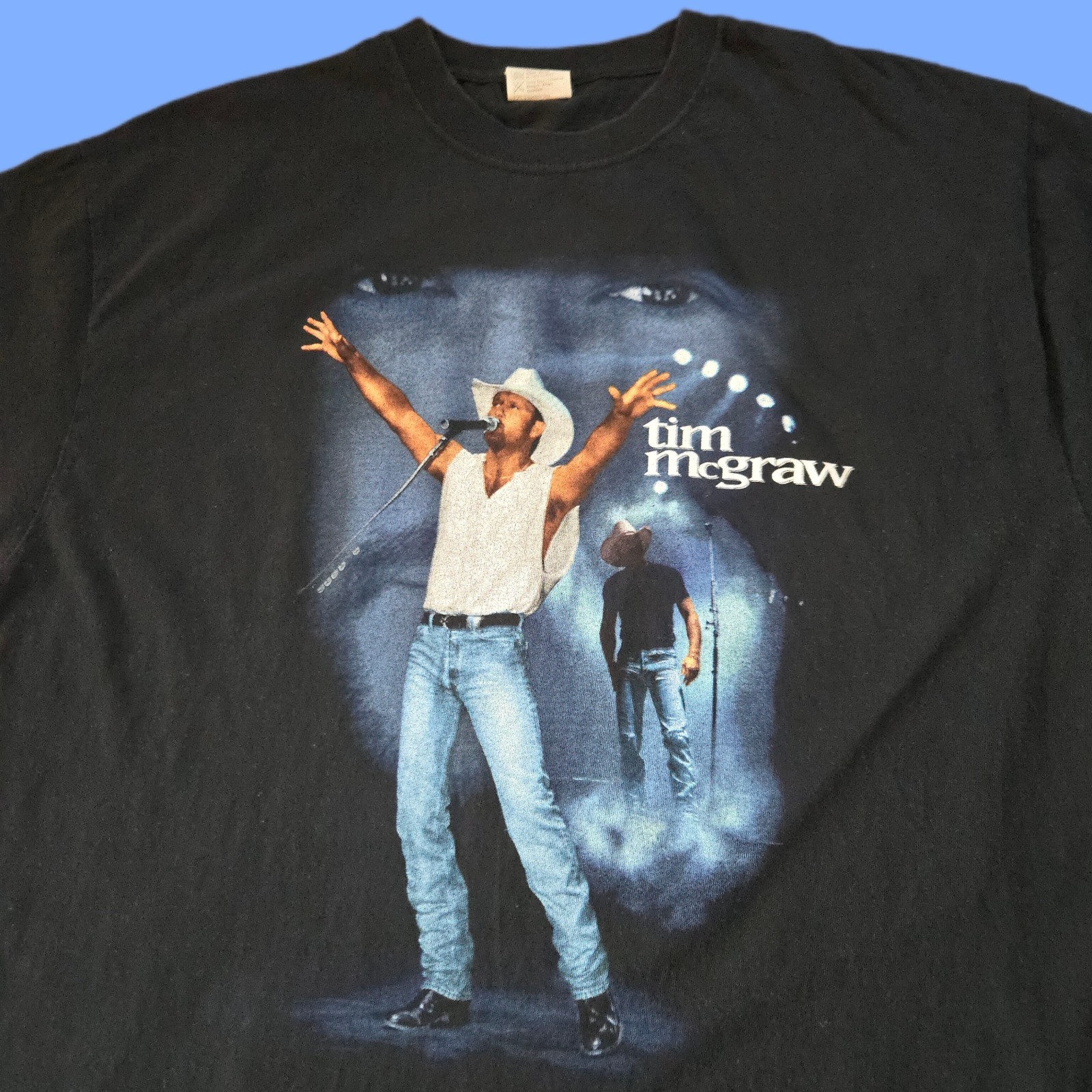 1998 Tim Mcgraw Everywhere Tour Vintage front and back graphic tee - Mens XL gallery