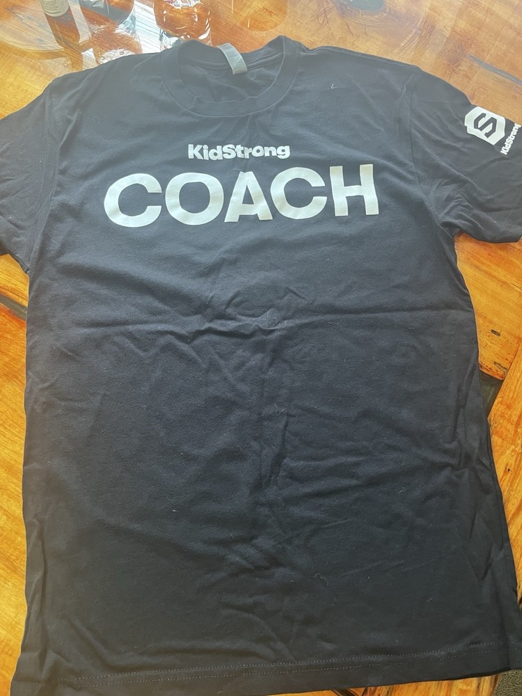 Kidstrong T-shirt Black Size S