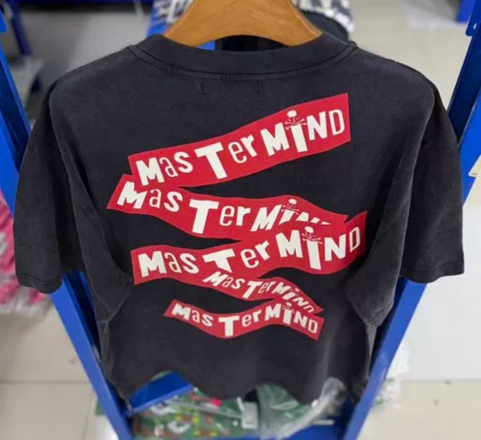 Men Summer Mastermind High Street Skull Printed Short sleeved T-shirt gallery