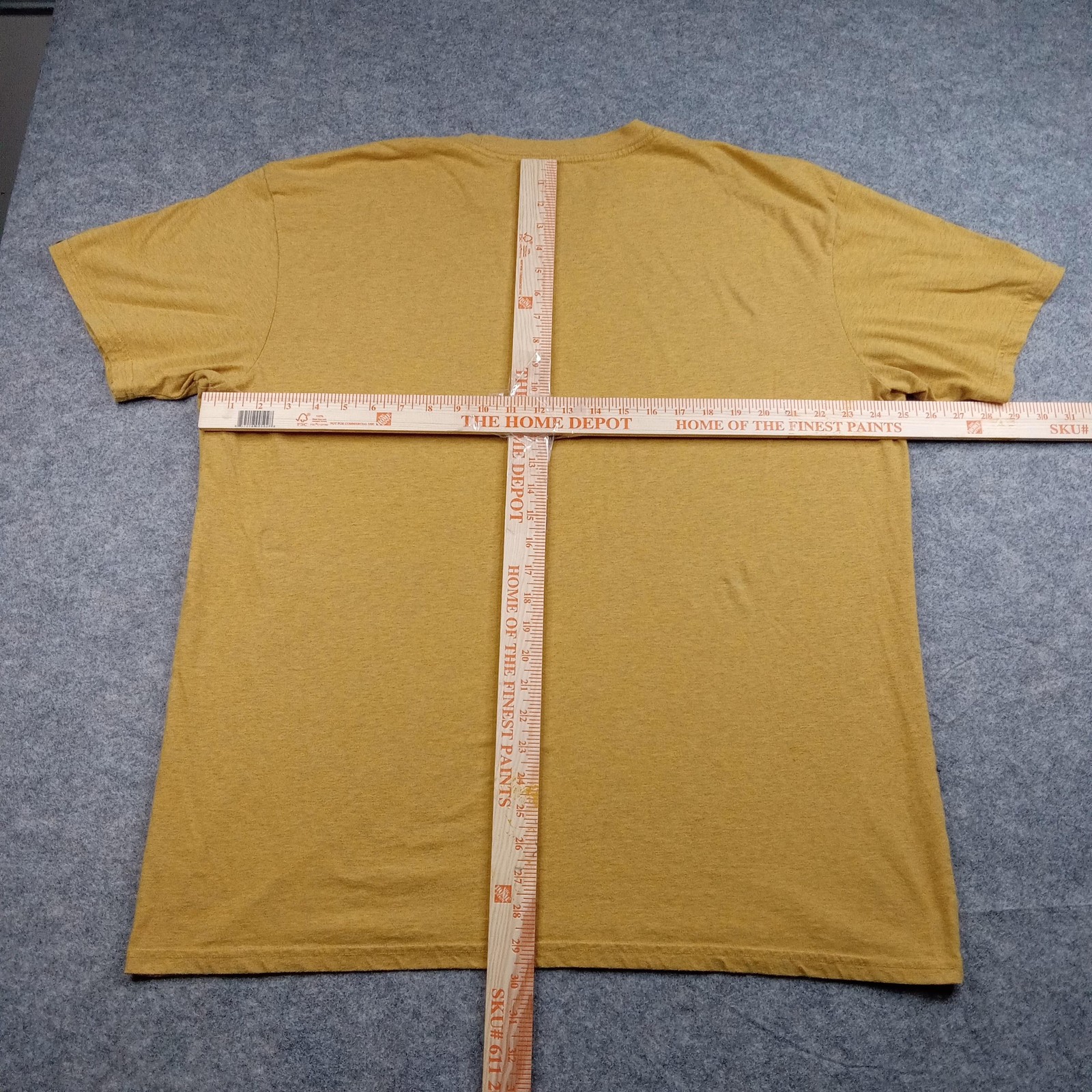 prAna Shirt Mens 2XL Yellow Sustainable Clothing Movement Graphic Crewneck Tee gallery