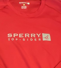 Sperry Top-Sider Men’s XL Red Long Sleeve Shirt Casual Beach Resort Boat Wear