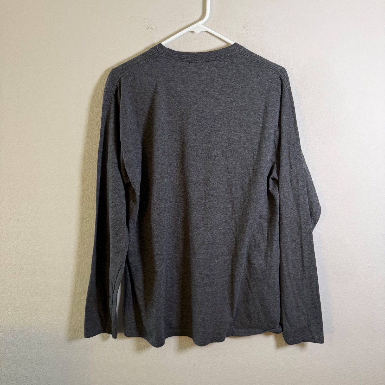 Port & Company Georgia Bulldogs Long Sleeve Graphic T-Shirt Mens Large Grey gallery