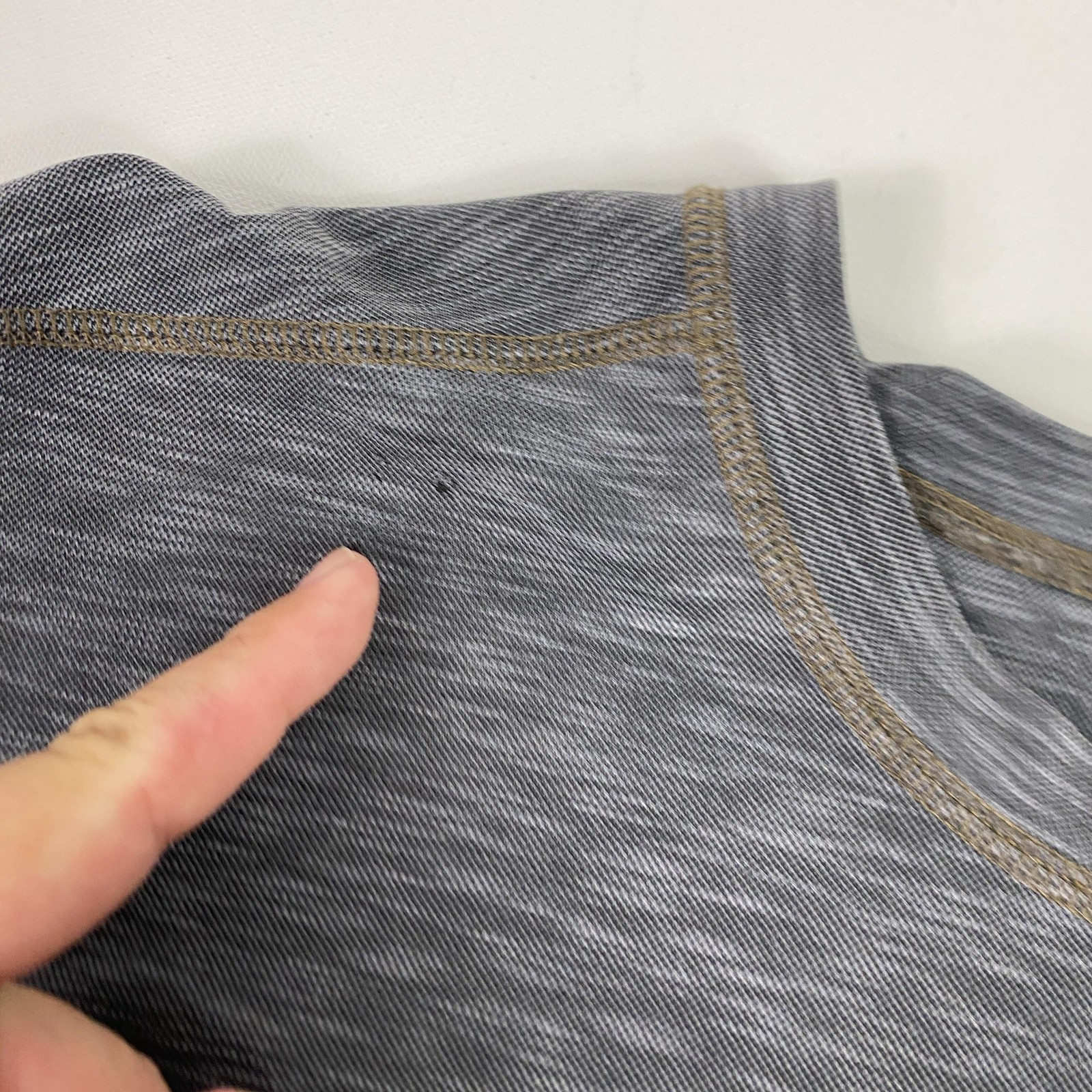 Tommy Bahama Shirt Mens 2XL Gray Blue Tencel Blend Short Sleeve Casual gallery
