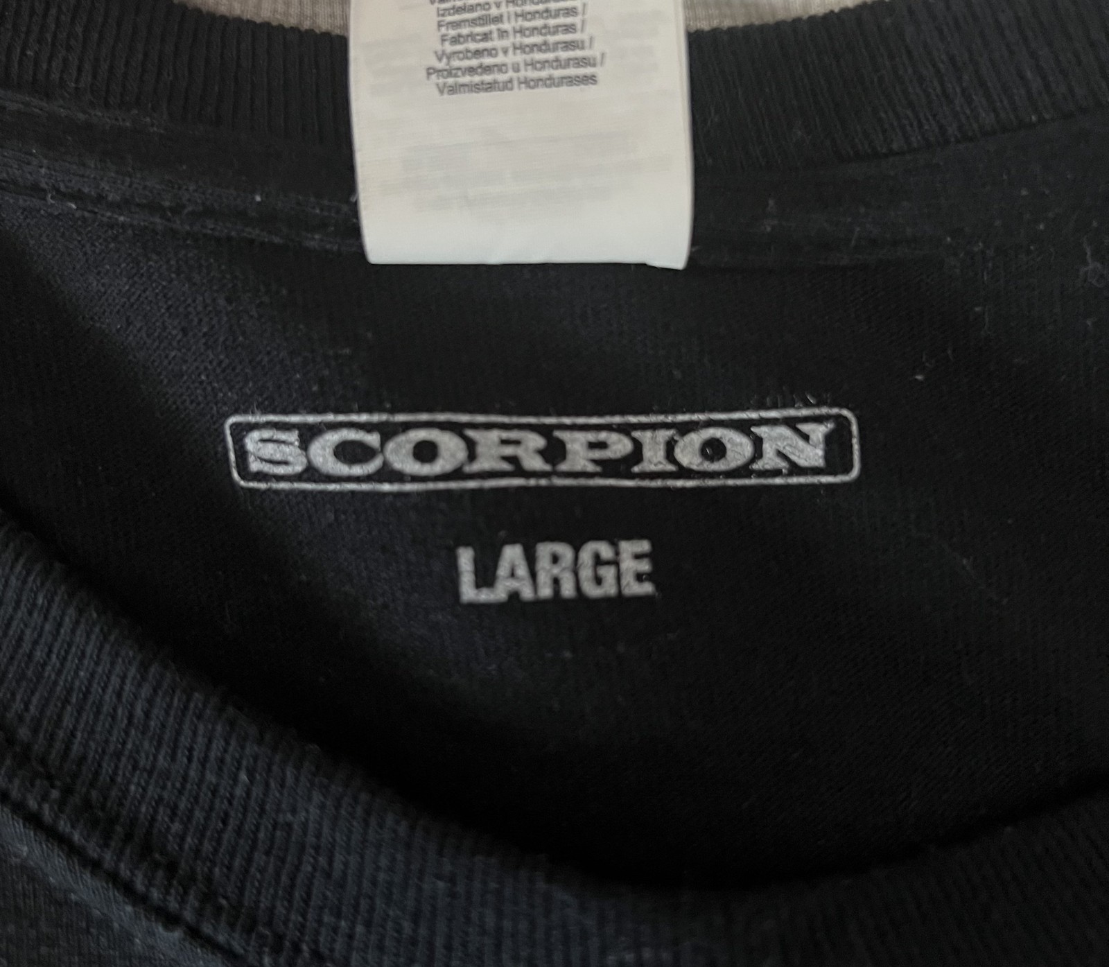 Drake Merch Scorpion Shirt Mens Large Black Long Sleeve Rap OVO Iceman Concert gallery