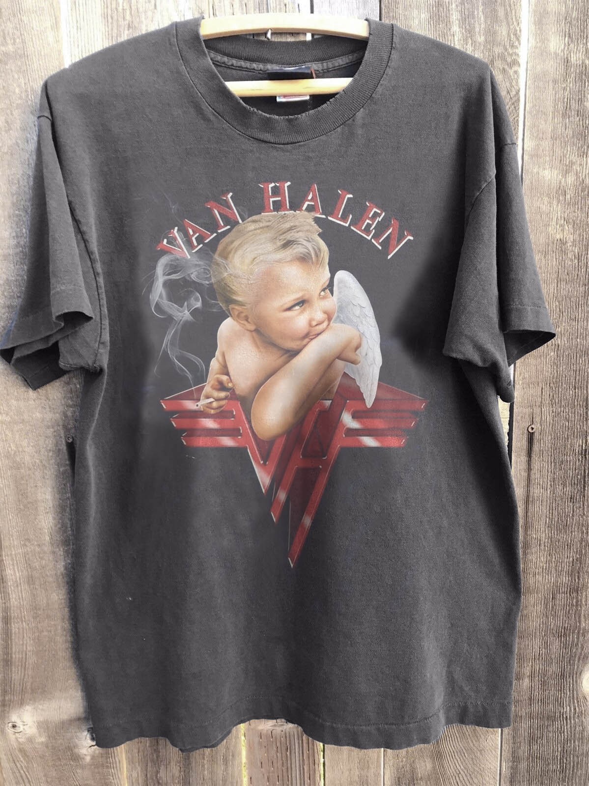 NEW! Van Halen 1984 Album Rock Band Charcoal T-shirt Size S-5XL gallery