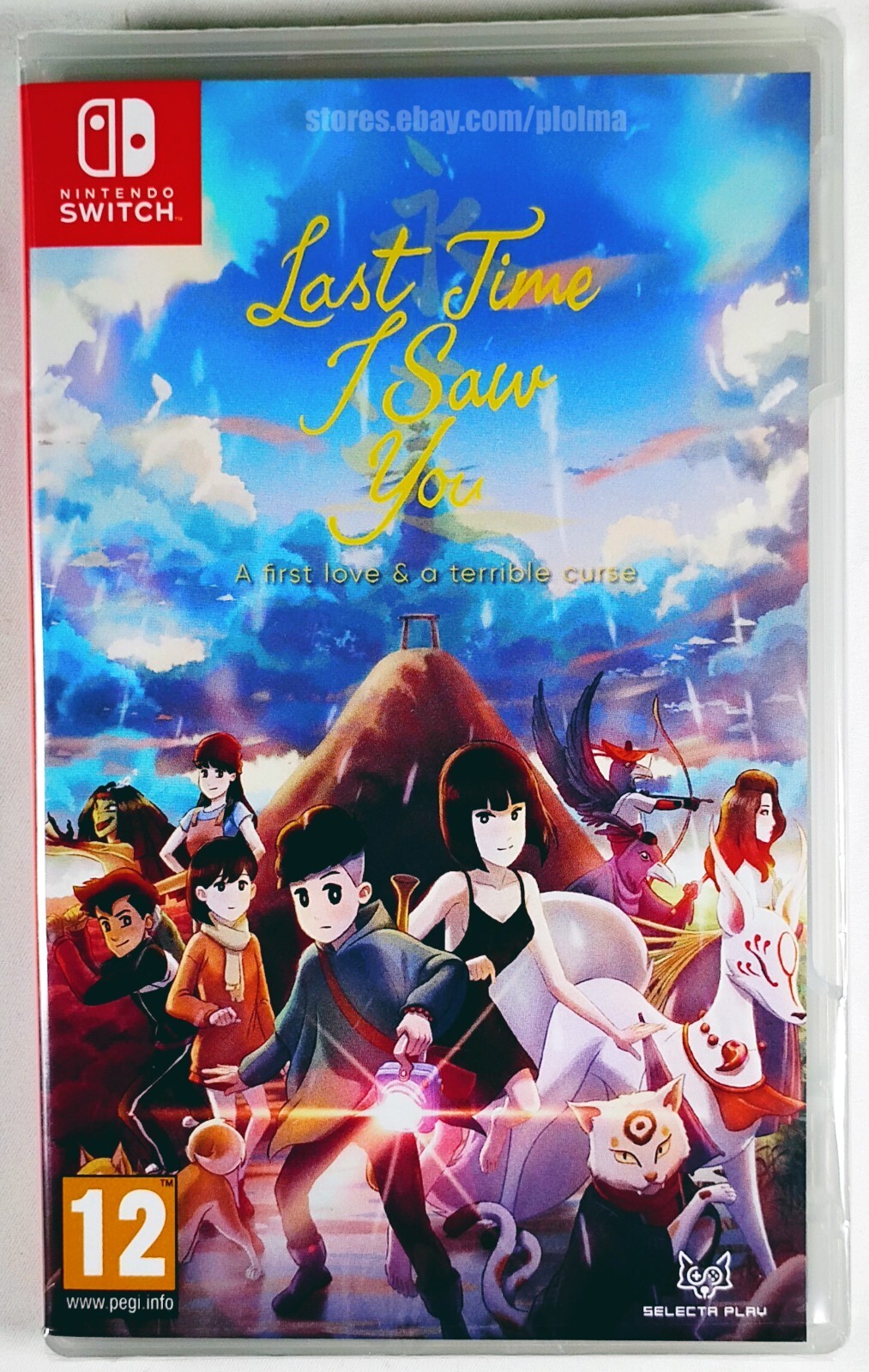 LAST TIME I SAW YOU Sealed IMPERFECT Nintendo Switch Game EU Release, USA Seller