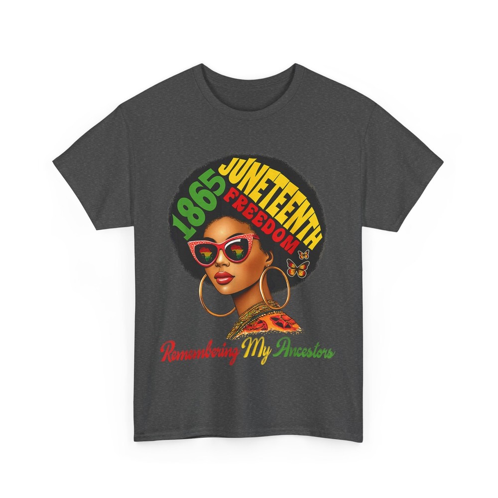Juneteenth 1865 Shirt, June 19th 1865 Remembering My Ancestors T-Shirt