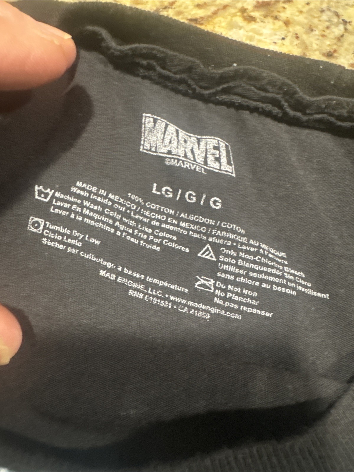 Marvel Villains Graphic T-Shirt Adult Large Black Good Condition. See Pictures. gallery