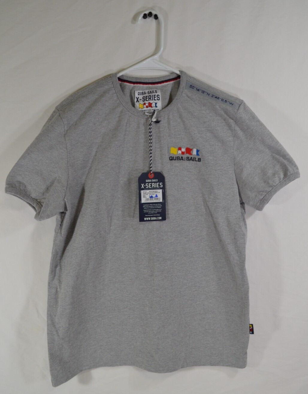 Quba Sails X-series Tromso Tape Sleeve British Nautical Heritage Sm Shirt T54