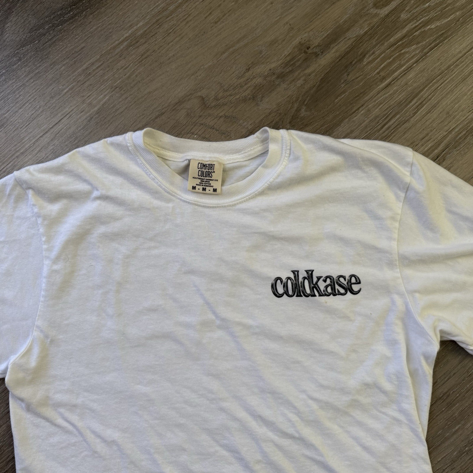 Coldkase Chrome Tshirt Size Medium White Short Sleeve gallery