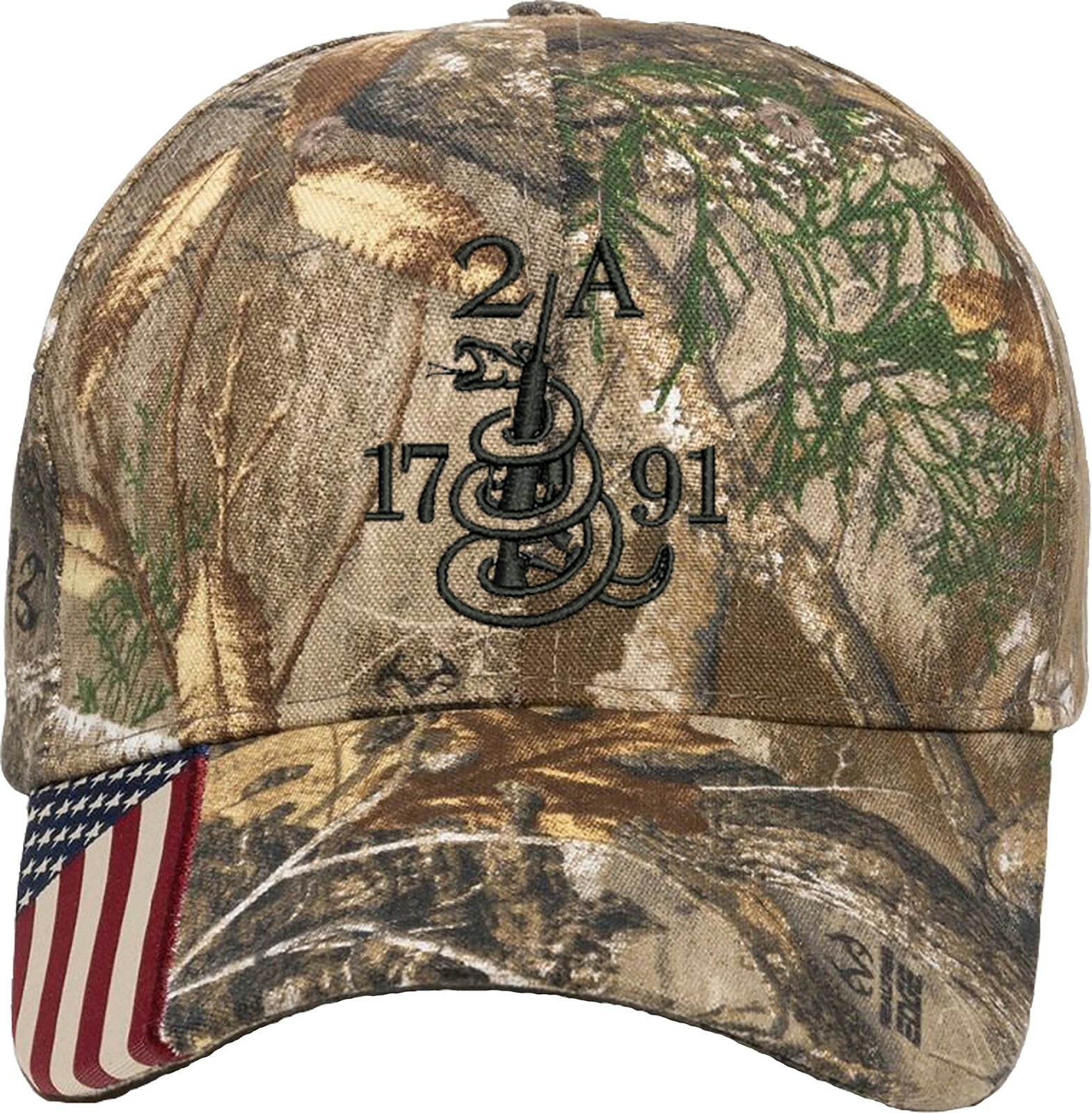 Gun 2A 1791 2nd Amendment Gift New Embroidered One Size Fits All Baseball Hats gallery
