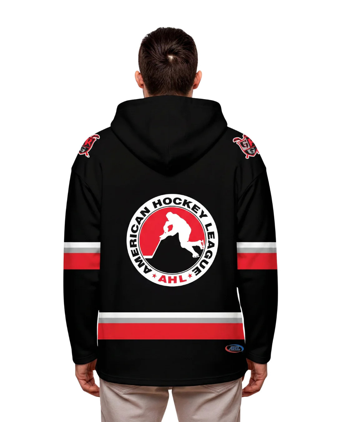 Grand Rapids Griffins AHL Hockey Embroidered Lace Hoodie gallery
