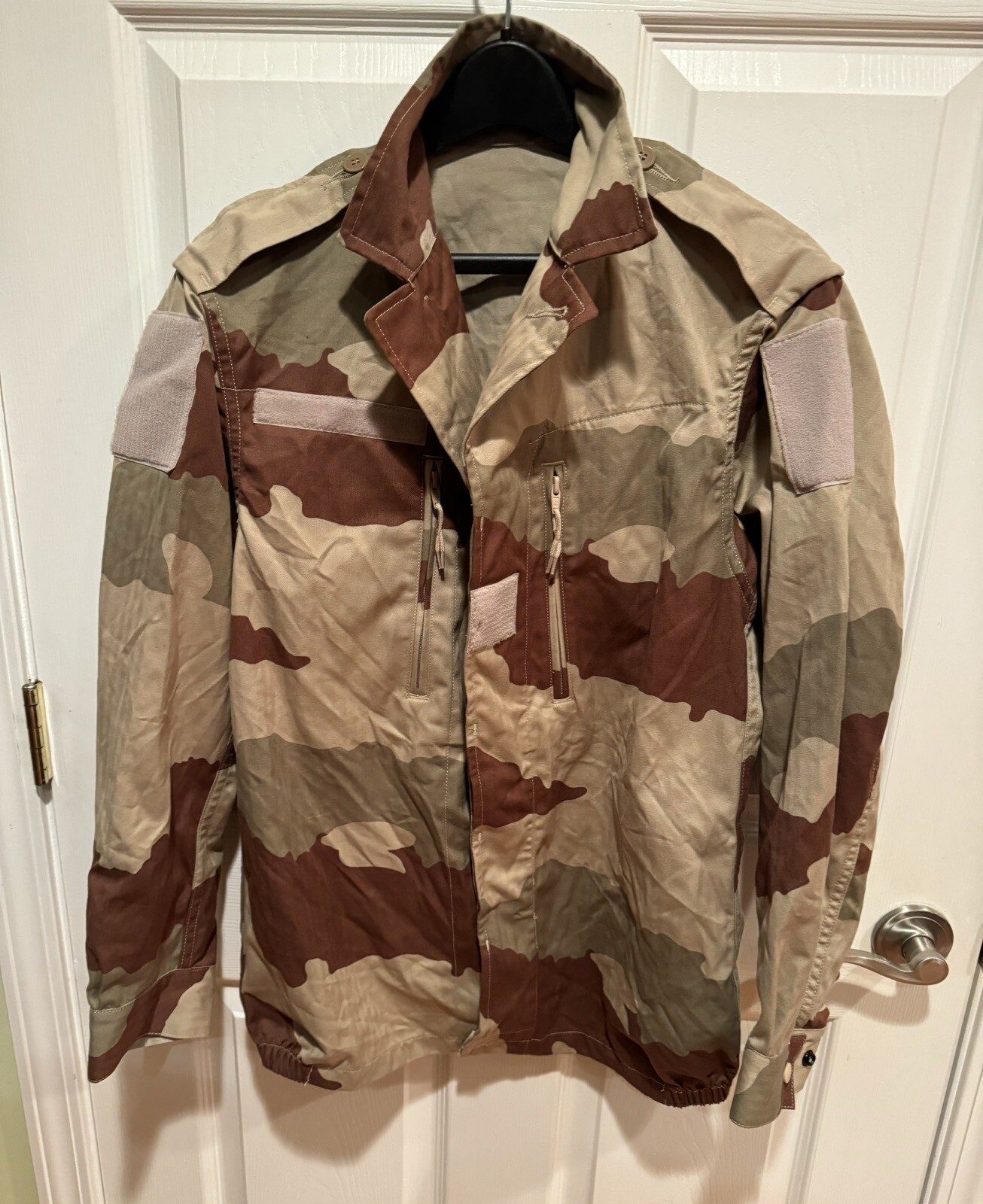 French France Military Army F2 Desert Sand Camo Combat Field Shirt – 88 L