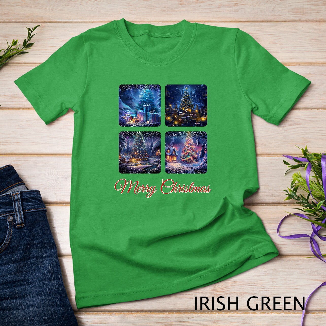 Winter Wonderland Christmas Collection Funny Christmas Shirt Unisex T-shirt gallery