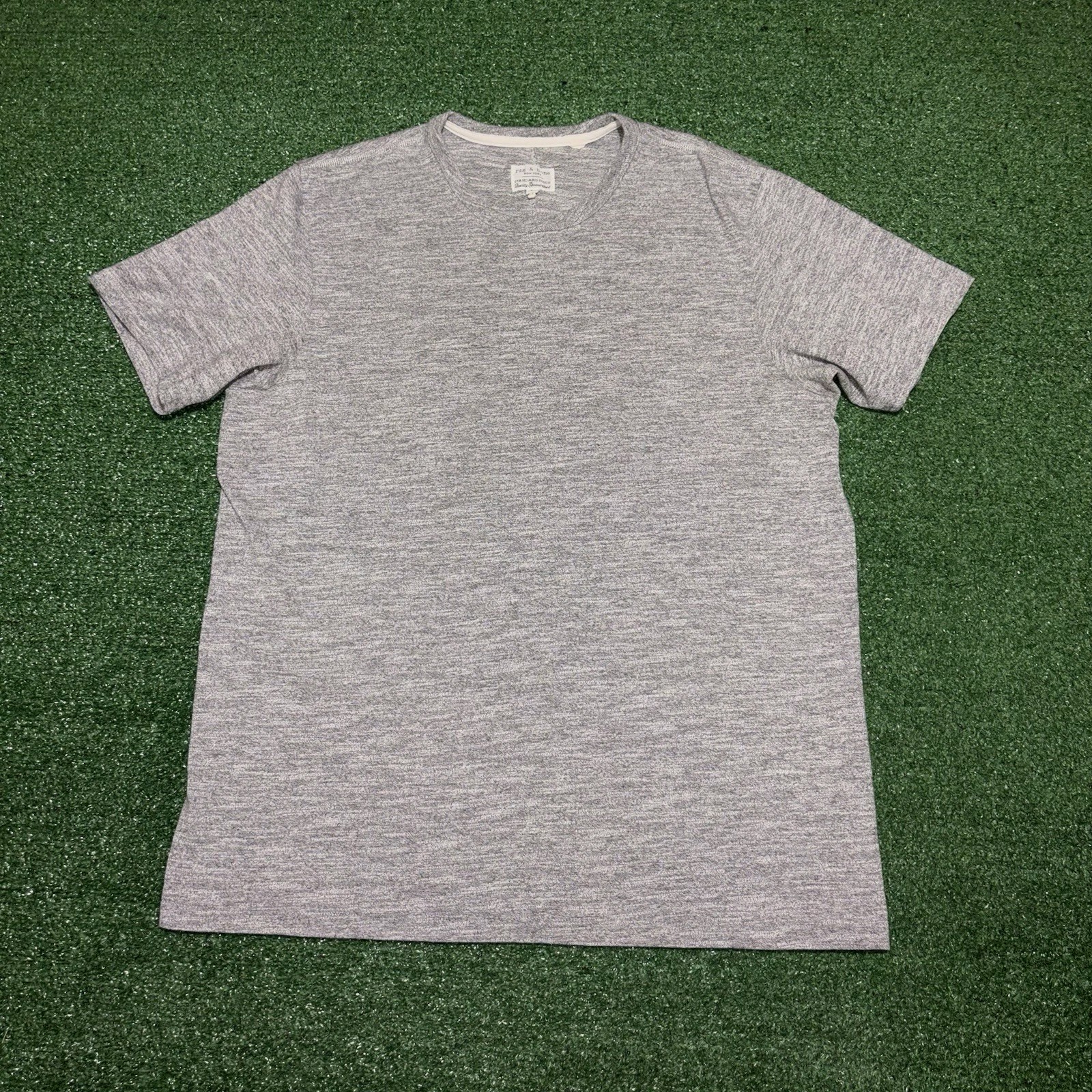 Rag & Bone Standard Issue T-Shirt and Gray Heather Mens Large gallery