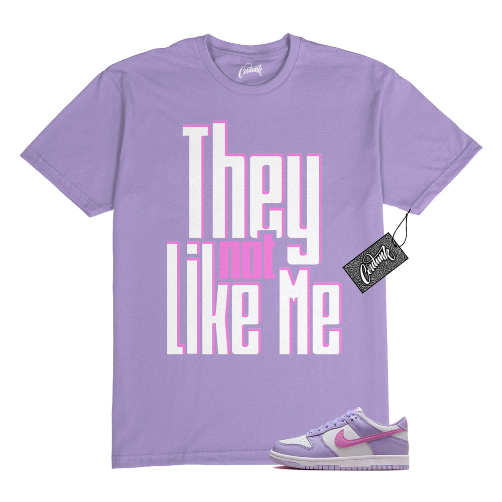 Dunk Lilac Bloom Pink Beyond Hydrangeas Lavender White T Shirt to Match NLM