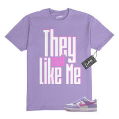 Dunk Lilac Bloom Pink Beyond Hydrangeas Lavender White T Shirt to Match NLM