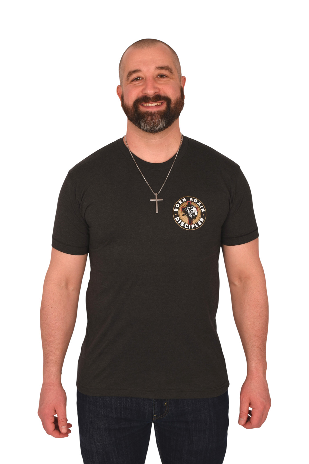 Be More Than a Believer T-Shirt Christian Graphic Tee Faith Based Apparel NEW