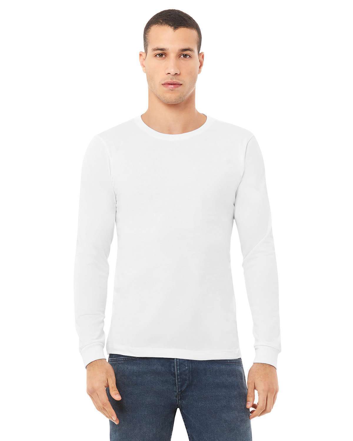 Bella + Canvas Unisex T Shirt Triblend Casual Top Long-Sleeve T-Shirt - 3513 gallery