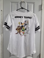 Looney Tunes Jersey, 100% Polyster, Size L