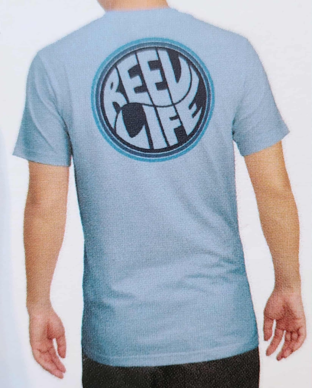 Reel Life Men's Soft Lightweight Short Sleeve Essential Graphic Tee Large NWT gallery