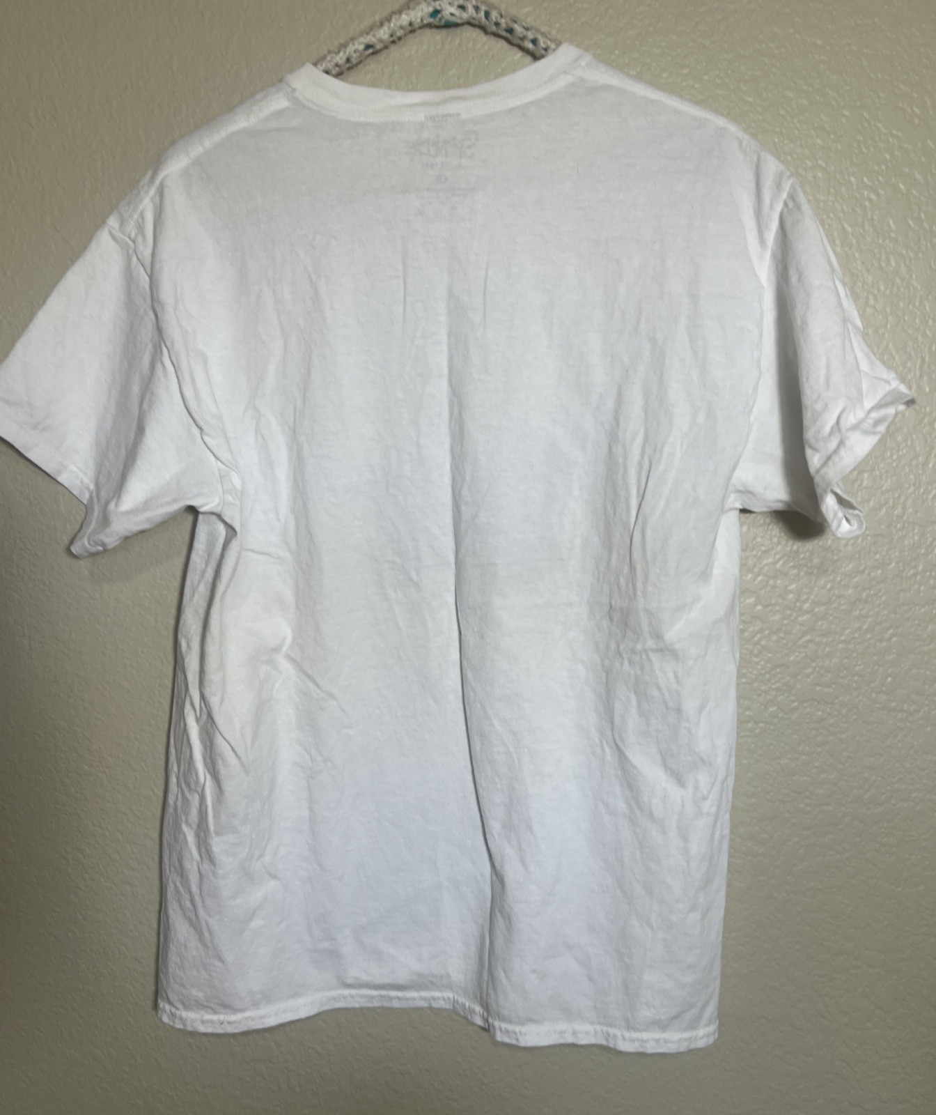 Spencer's Men Shirt Large White Heavenly Medicated Marijuana Leaf Short Sleeve gallery