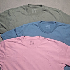 Fresh Clean Threads Performance Crew Tee Shirt Men XL Short Sleeve Lot of 3 Soft