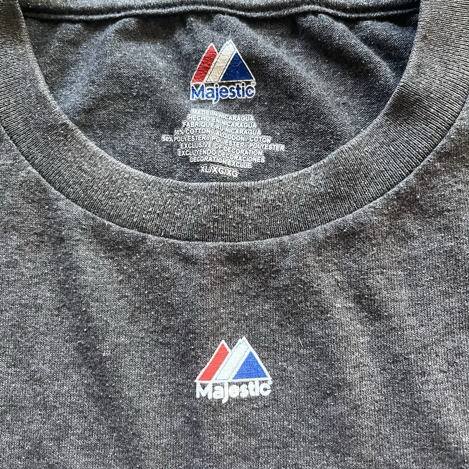 2013 Dominican Republic World Baseball Champions Majestic T Shirt Size XL gallery