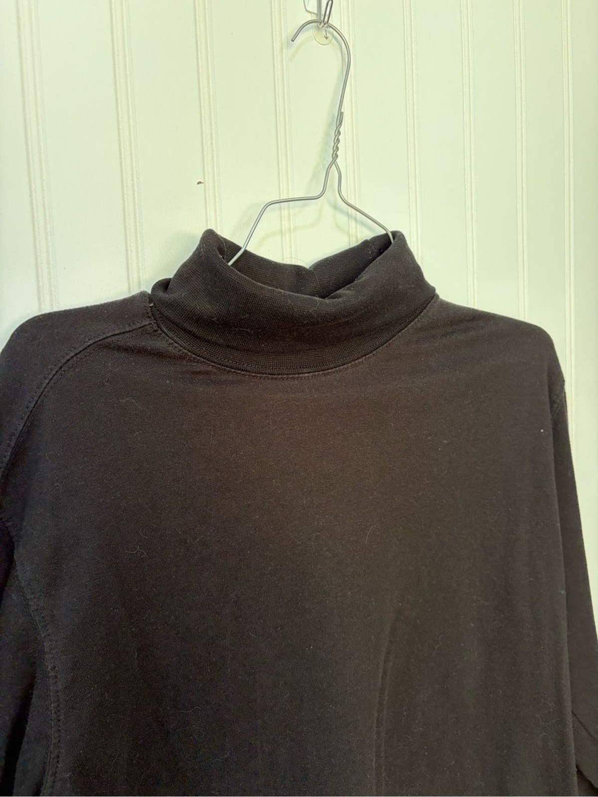 Architect Black basic cotton/polyester Turtleneck long sleeve gallery