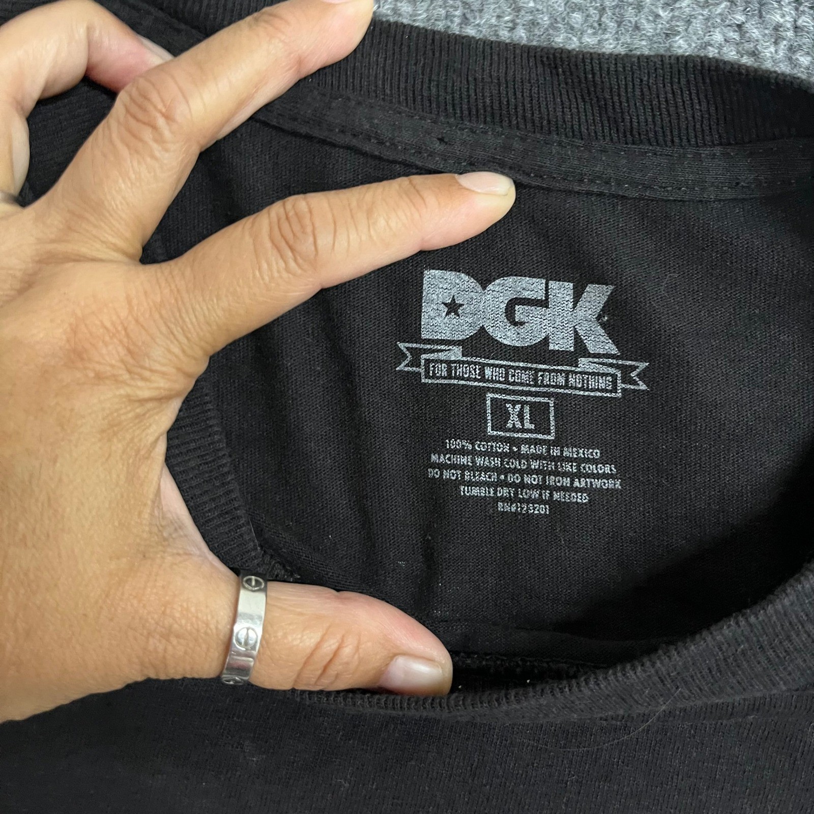 DGK T-Shirt Mens Size XL Black Ghetto Spec 89 Race Car Graphic Crew Neck Skate gallery